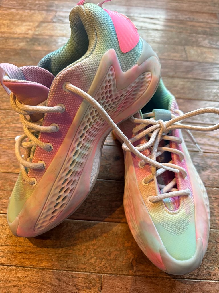 Boys Adidas Anthony Edwards Cloudfoam Basketball Sneakers